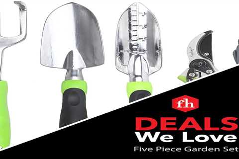 Deals We Love: A Gardening Tool Set With Ergonomic Handles