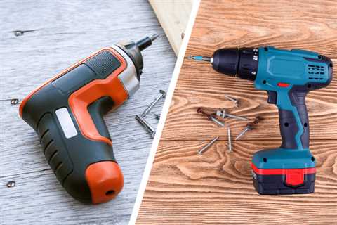 Electric Screwdriver vs. Drill: What’s the Difference?