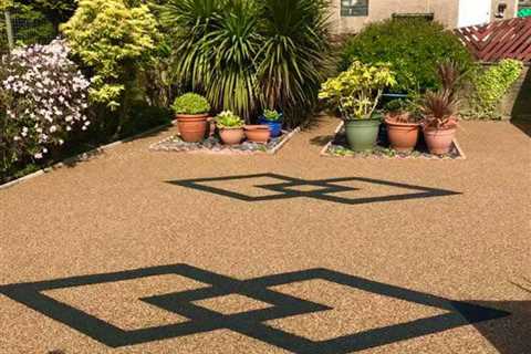 Why choose resin for your garden patio in Mansfield