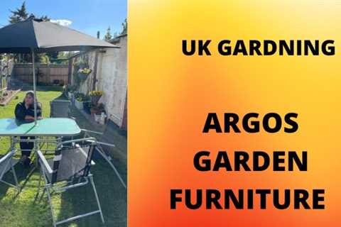 UNBOXING || ARGOS || GARDEN FURNITURE ||KAYAL FROM UK – All Left Out