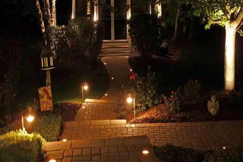 How many lights are needed for landscape lighting?