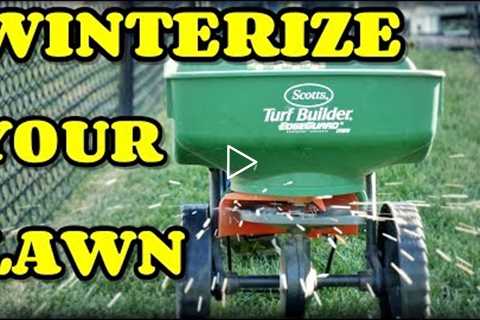 How When and Why To Winterize Your Lawn