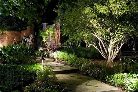 Where to install landscape lighting?