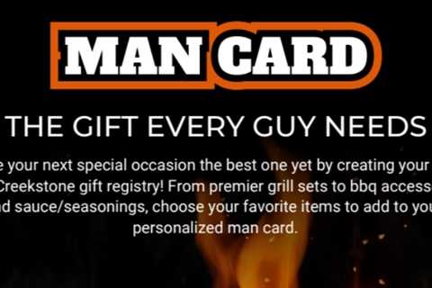 Man Card: The Gift Every Guy Needs