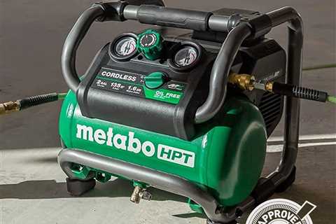 Metabo Nailed It with This Cordless Air Compressor