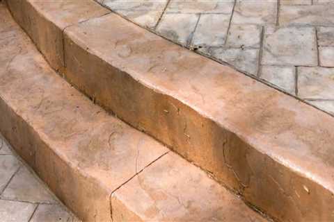 How do you keep stamped concrete from cracking?