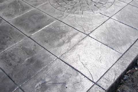 Is stamped concrete strong?