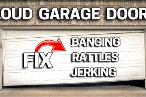 EASY FIX for LOUD GARAGE DOORS & RESTORE SMOOTH OPERATION