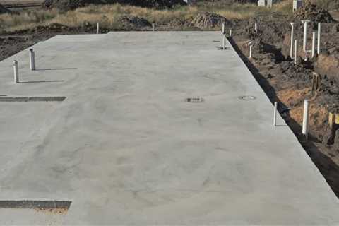 What is concrete slab?