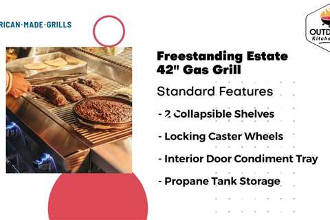 American Made Grills Freestanding Estate - 42 Gas Grill ESTFS42