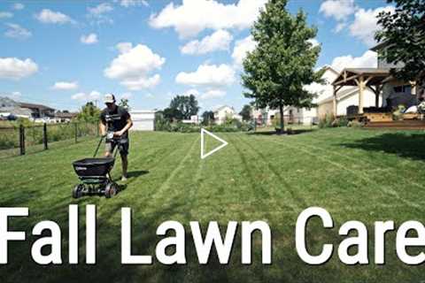 When To Start Fall Lawn Care??