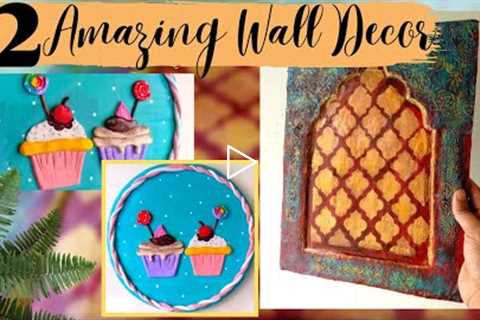 Cardboard Upcycling Home Decor ideas/ Home Decor Ideas/ Paper Clay Projects/ Creative Art and  Craft