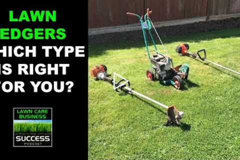 Lawn Edgers Explained! What's the best lawn edger for a lawn care business?
