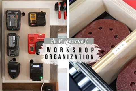 3 Easy DIY Workshop Organization Projects (With Scrap Wood)!