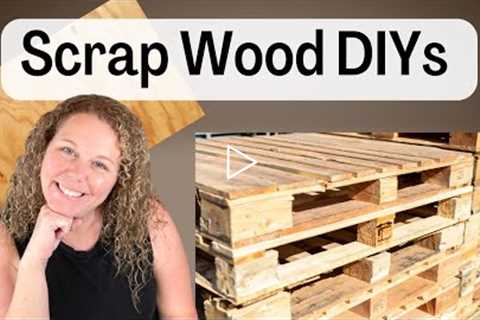 Scrap Wood DIYs for Fall || Salvaged Materials for Fall Projects || Salvage Saturday