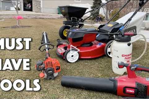 ESSENTIAL Lawn Care Tools