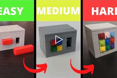 How to make 3 mini Lego Safes!!