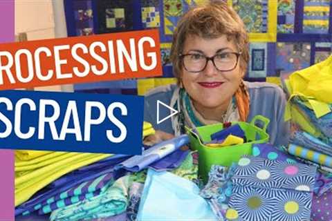 🧵 SCRAPS - HOW I PROCESS MINE THROUGH MY SEWING SPACE AND INTO MY PROJECTS