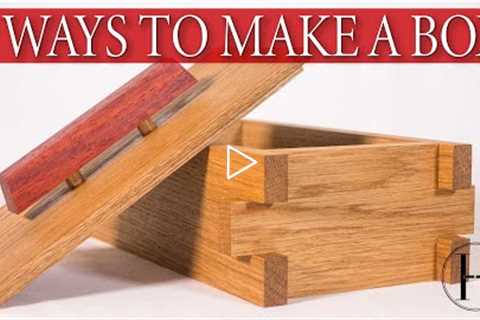 How to Make 5 Small Box Ideas - Scrap Wood Project