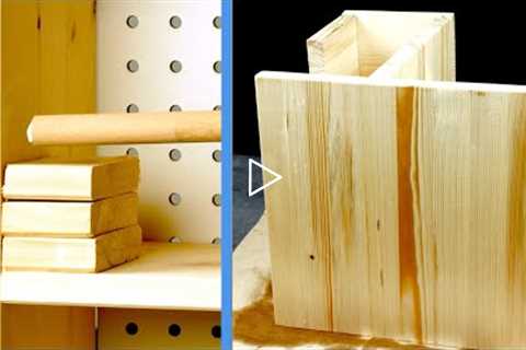 Top 10 Videos – Unbelievably Simple DIY Wood Projects