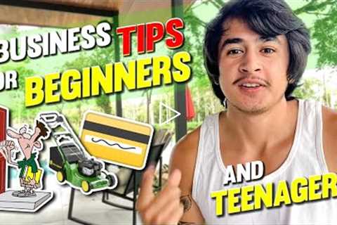 Gaining Lawn Care Customers for Teenagers 👍 How To Market Your Business For Beginners 🌱💰