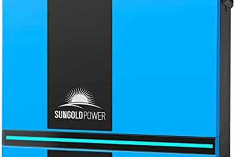 SUNGOLDPOWER UL1741 Certified 6500W DC 48V Solar Inverter Charger with WiFi AC Output 120V Built in ..