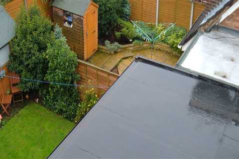 Can you repair part of a flat roof?