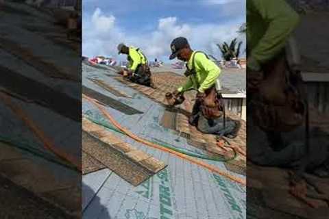 Day 3. Roof ReplacementOahu #roofing #roofingcontractor #roofinghonolulu #roofreplacement #fbchawaii