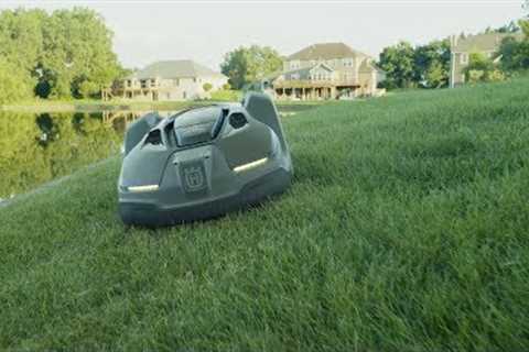 Husqvarna Automower: an iOS controlled, autonomous mower