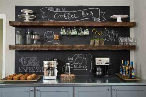 Organizing Coffee Bars in Homes