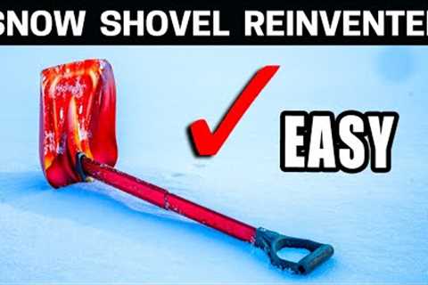 Shoveling Snow is EASY with this Shovel