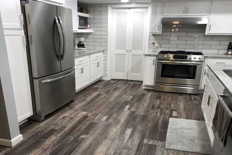 How to Put Flooring Under Cabinets