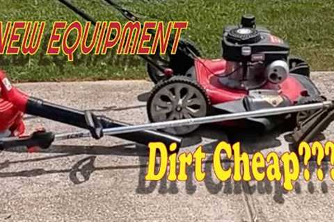 Dirt Cheap Starter Lawn Care Set Up For Beginners 💰