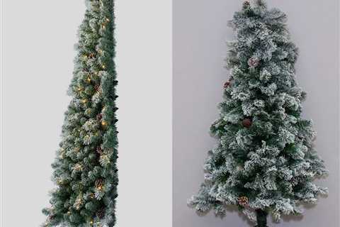 half-christmas-trees-for-small-apartments