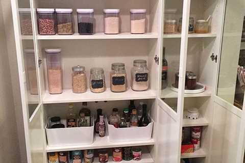 How to Build a Built in Kitchen Pantry