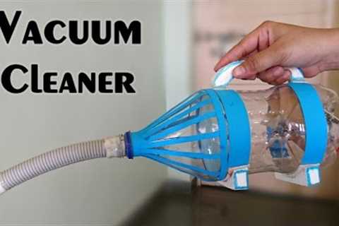 How to Make a Vacuum Cleaner using bottle - Easy Way