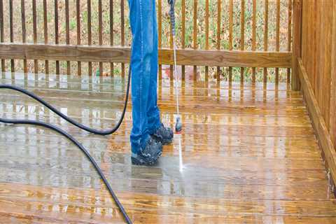 Pressure Washing in Cleaning & Sanitizing?