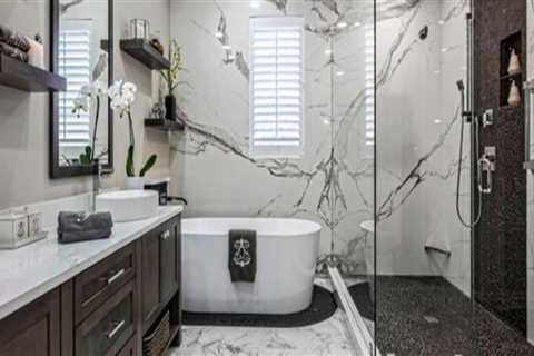 What is included in a bathroom remodel?