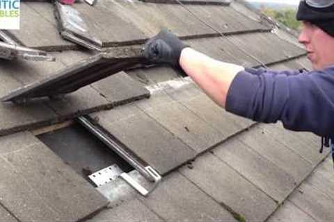 How To Correctly Install a Roof Hook for Solar Panel Installation; By Atlantic Renewables