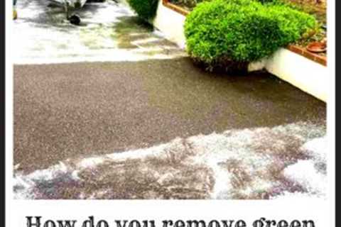 What is the Best Way to Remove Moss and Algae From Tarmac?