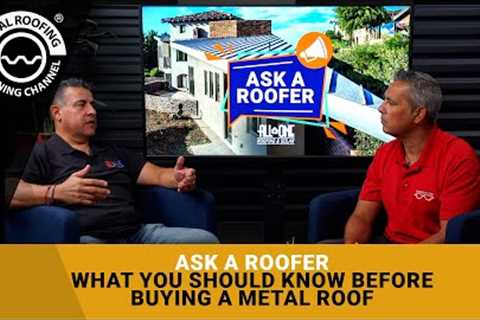 How To Get A Metal Roof For Your House - Step By Step Guide With A Metal Roofing Contractor