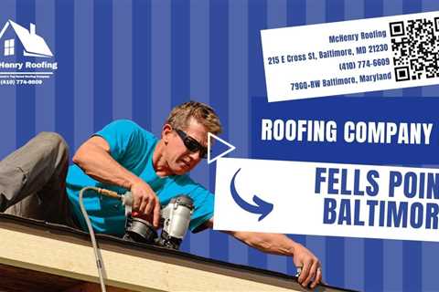 Roofing Company in Fells Point Baltimore