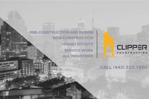 Clipper Construction Is the Place to Go to When Looking for a Biolab Builder in Baltimore