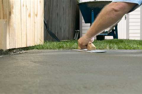 Resurface Concrete Patio