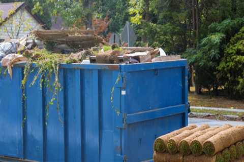 How To Safely Dispose Of Tree Pruning Debris By Hiring The Best Dumpster Company In In Duncanville, ..