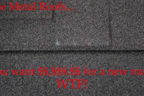 Erie Metal Roofs - you want $$,$$$.$$ for a new roof - WTF