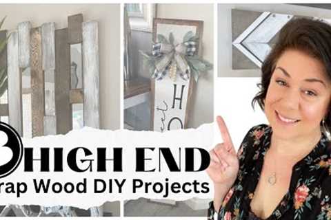 3 AMAZING projects using SCRAP WOOD | High End Scrap Wood DIYs | Temu craft haul