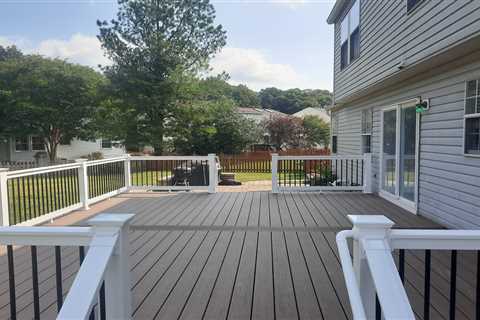 Makeover Monday: Composite Deck in Odenton, Maryland