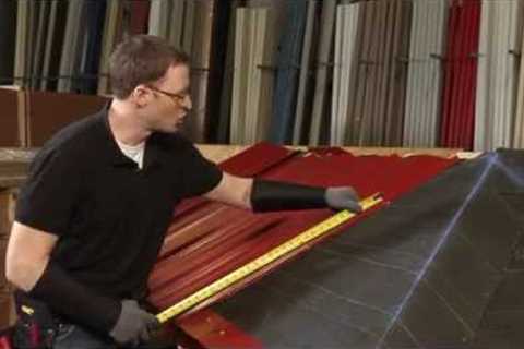 How to Install a Hip Panel: ABC SL-16® Metal Roofing System