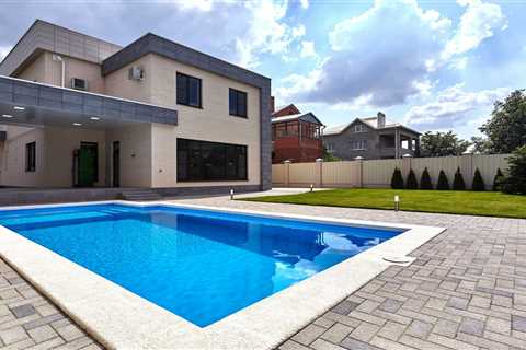 Stamped Concrete Pool Deck